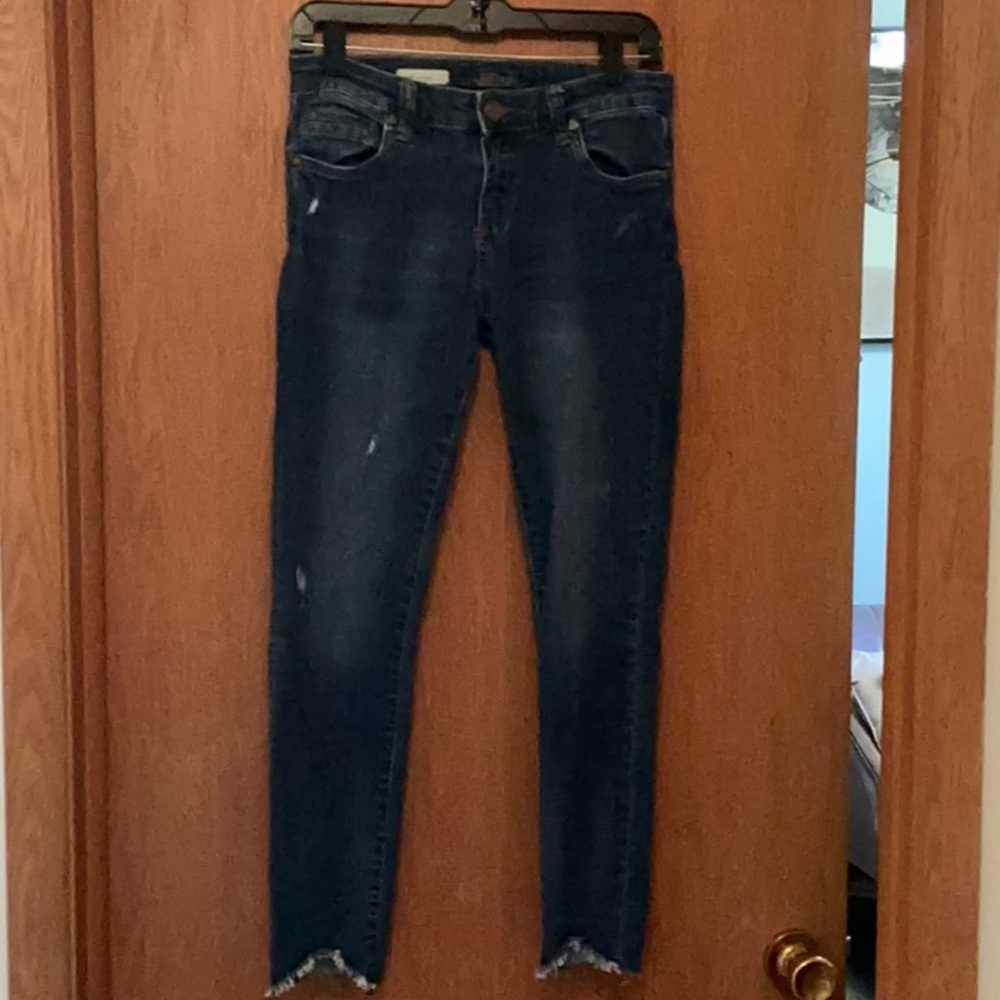 Kut from the Kloth Dark Blue Jeans  Connie Ankle Skinny